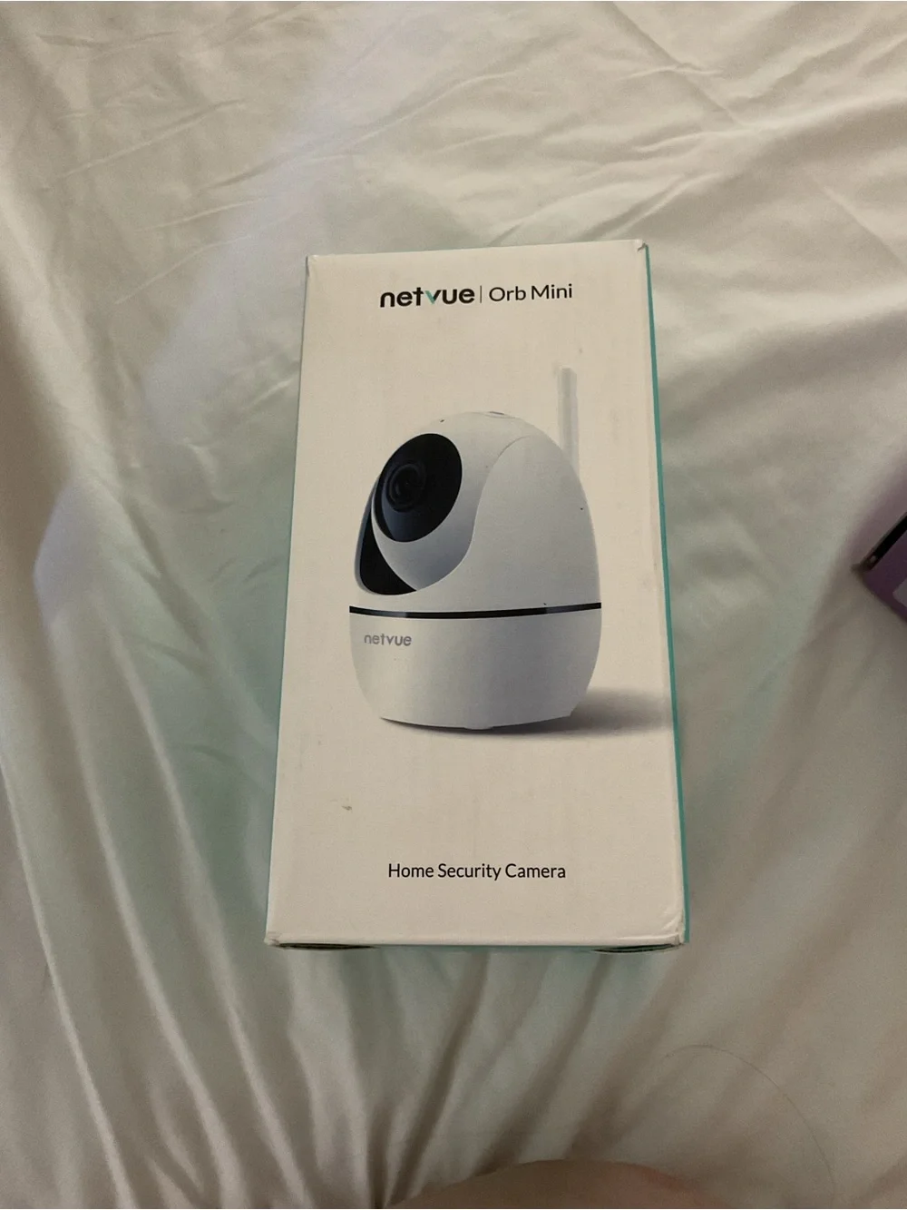 NIB Orb Mini White Home Security Camera